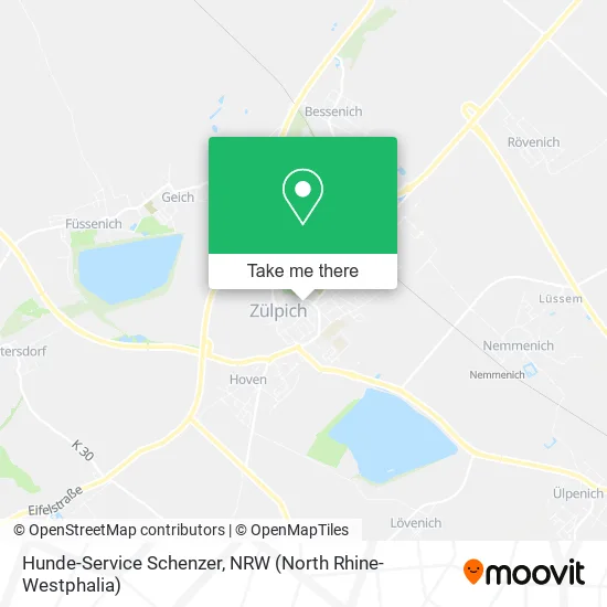 Карта Hunde-Service Schenzer