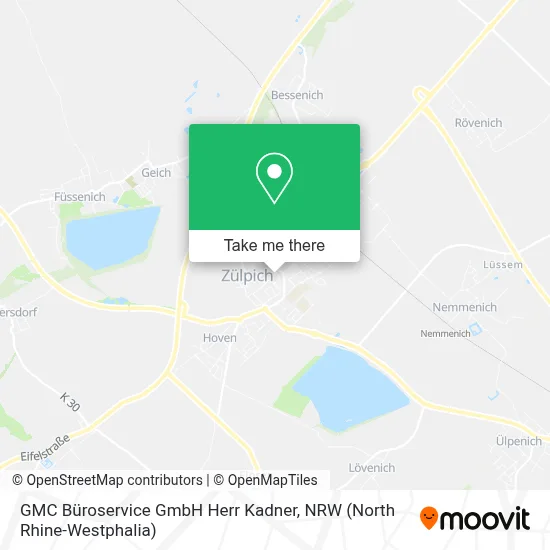 GMC Büroservice GmbH Herr Kadner map