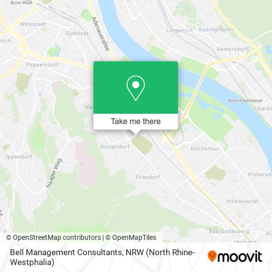 Bell Management Consultants map