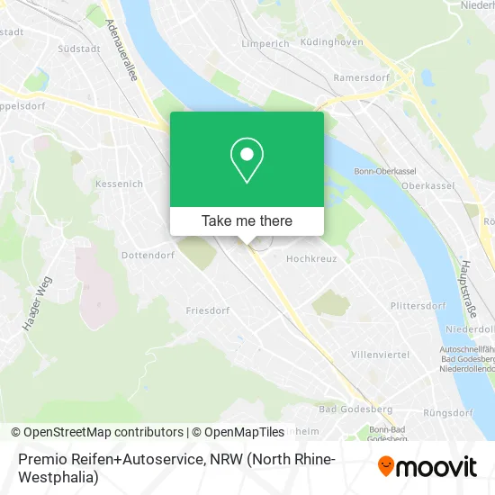 Карта Premio Reifen+Autoservice