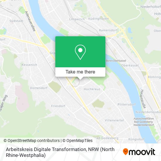 Arbeitskreis Digitale Transformation map