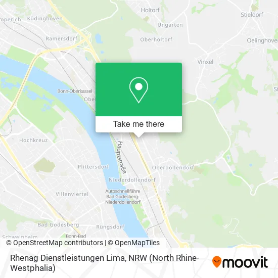 Rhenag Dienstleistungen Lima map