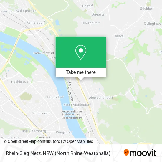 Карта Rhein-Sieg Netz