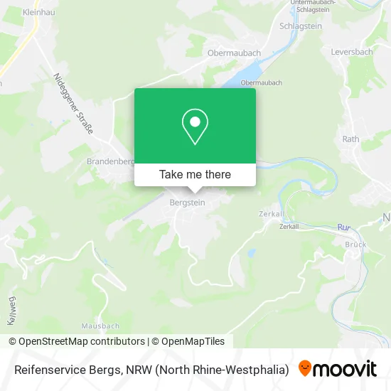 Карта Reifenservice Bergs