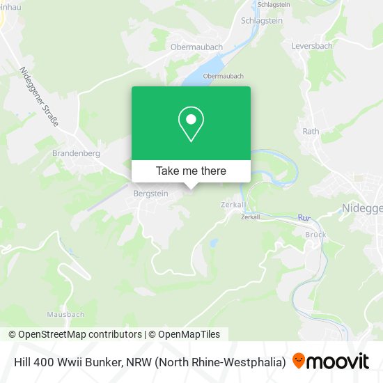 Hill 400 Wwii Bunker map