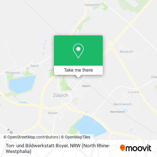 Ton- und Bildwerkstatt Boyer map