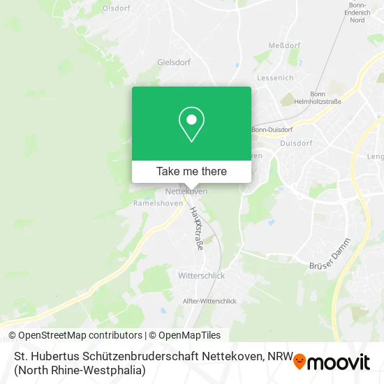 Карта St. Hubertus Schützenbruderschaft Nettekoven