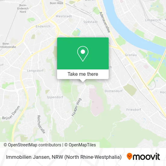 Immobilien Jansen map