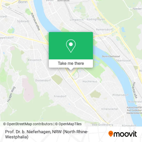 Карта Prof. Dr. b. Nieferhagen