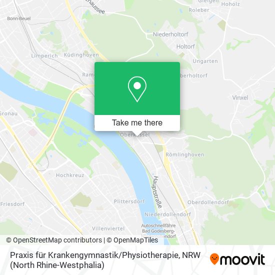 Praxis für Krankengymnastik / Physiotherapie map