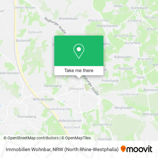 Карта Immobilien Wohnbar