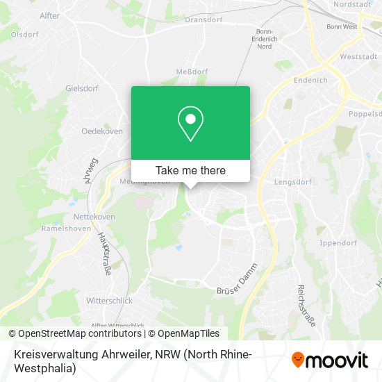 Kreisverwaltung Ahrweiler map