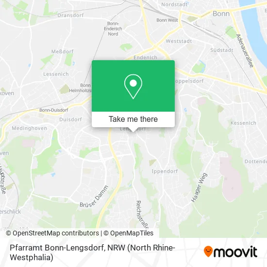 Карта Pfarramt Bonn-Lengsdorf