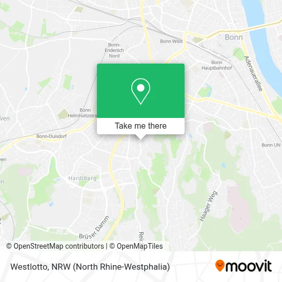 Westlotto map