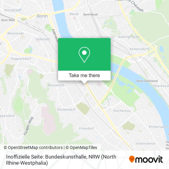 Inoffizielle Seite: Bundeskunsthalle map