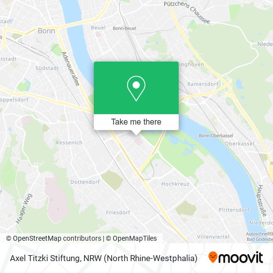 Axel Titzki Stiftung map