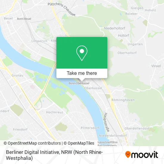 Карта Berliner Digital Initiative