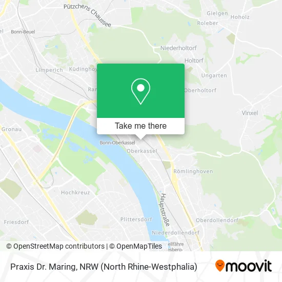 Praxis Dr. Maring map