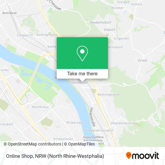 Online Shop map