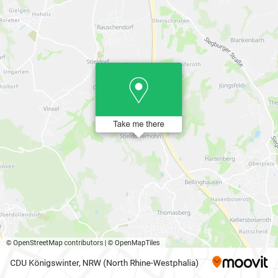 Карта CDU Königswinter