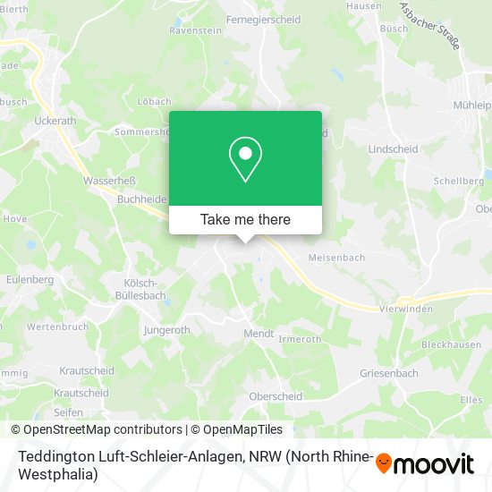 Teddington Luft-Schleier-Anlagen map