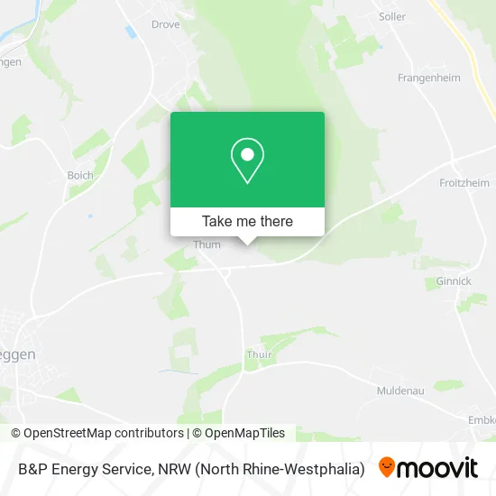 Карта B&P Energy Service