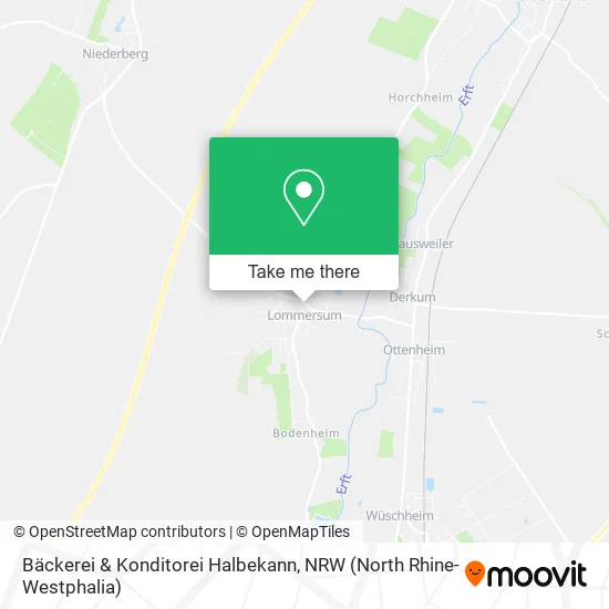Карта Bäckerei & Konditorei Halbekann