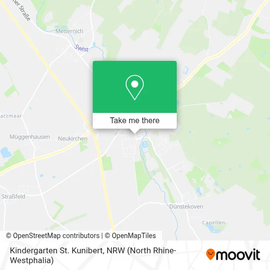 Kindergarten St. Kunibert map