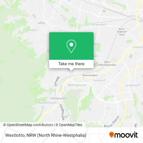 Westlotto map