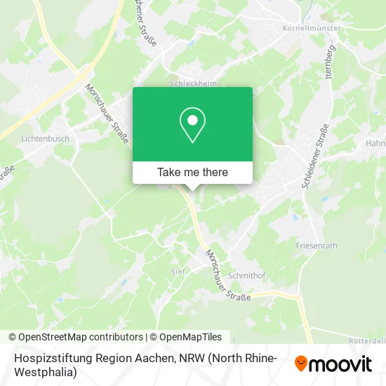 Карта Hospizstiftung Region Aachen