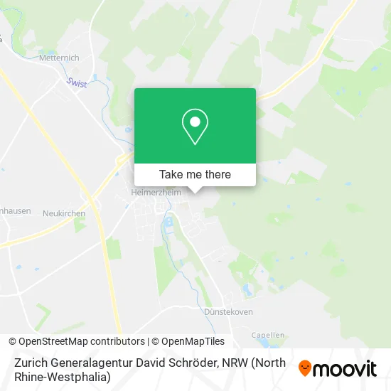 Карта Zurich Generalagentur David Schröder