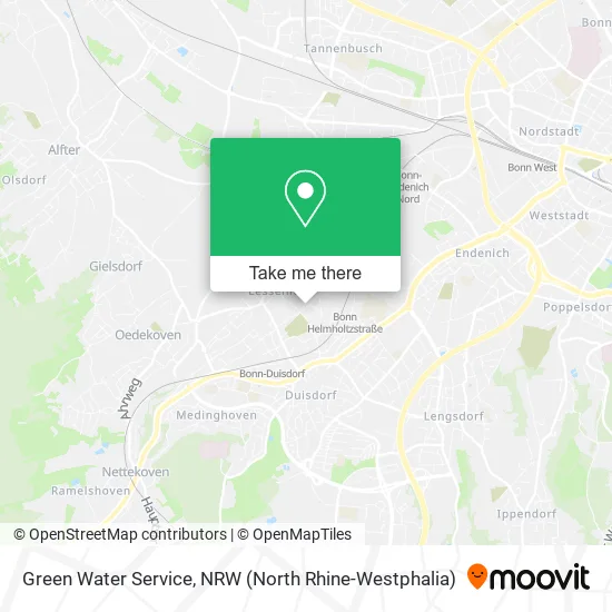 Карта Green Water Service