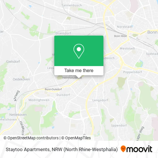 Staytoo Apartments map