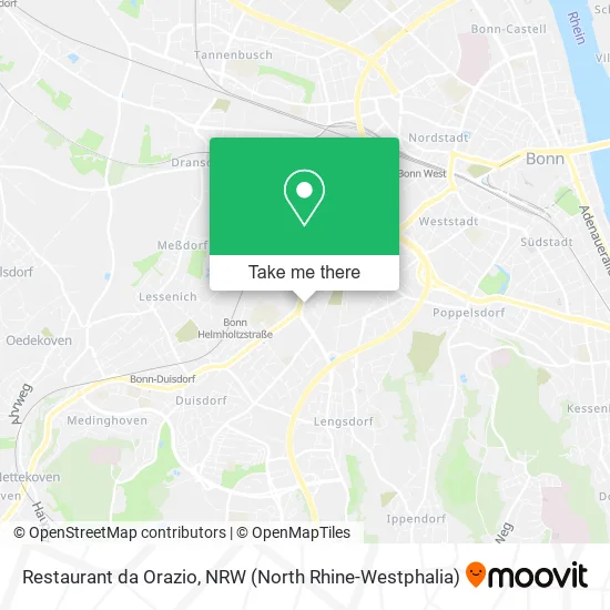 Restaurant da Orazio map