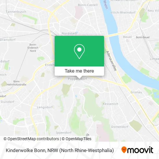Карта Kinderwolke Bonn