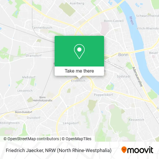 Friedrich Jaecker map