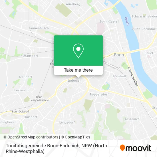 Карта Trinitatisgemeinde Bonn-Endenich