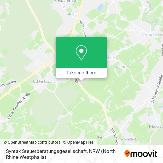 Карта Syntax Steuerberatungsgesellschaft