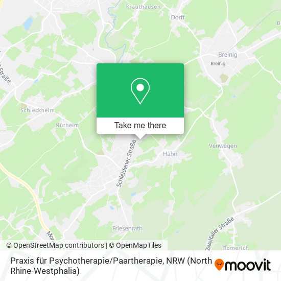 Praxis für Psychotherapie / Paartherapie map