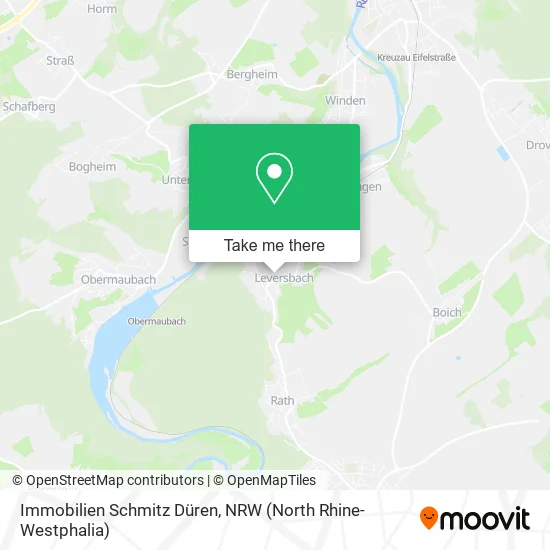 Карта Immobilien Schmitz Düren