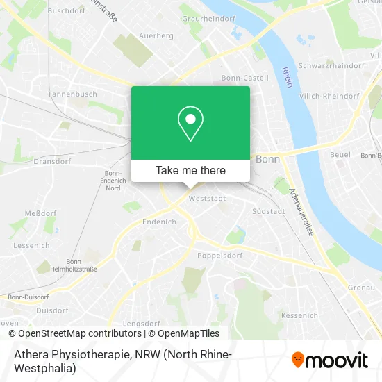Карта Athera Physiotherapie