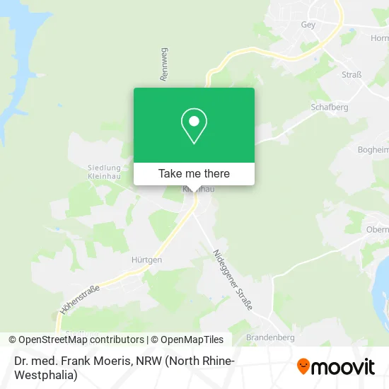Карта Dr. med. Frank Moeris