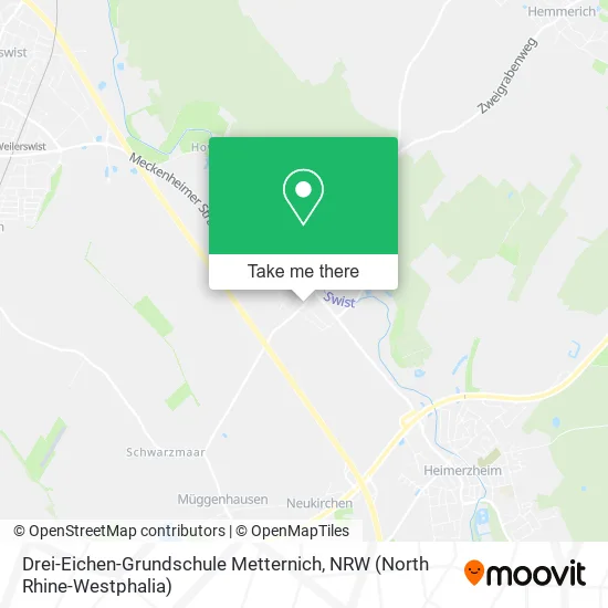 Карта Drei-Eichen-Grundschule Metternich