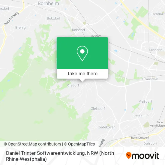 Карта Daniel Trinter Softwareentwicklung