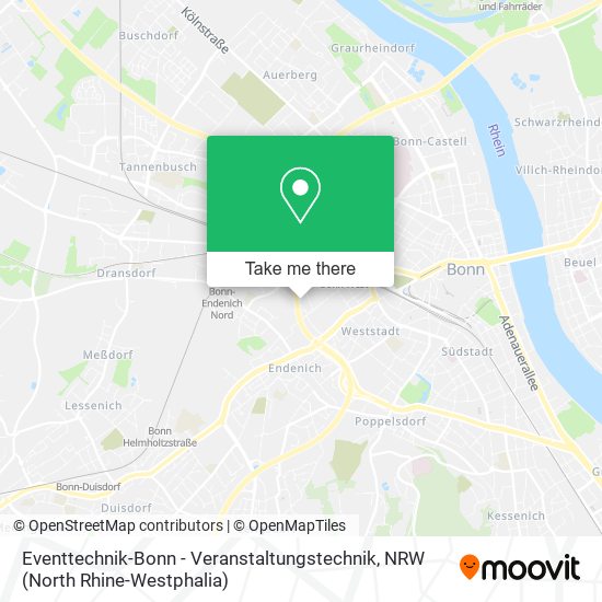 Карта Eventtechnik-Bonn - Veranstaltungstechnik