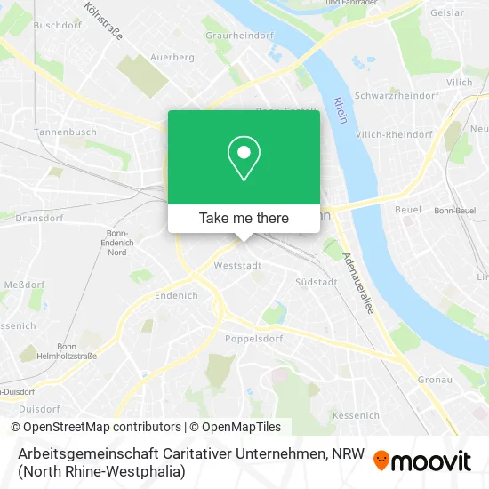 Карта Arbeitsgemeinschaft Caritativer Unternehmen