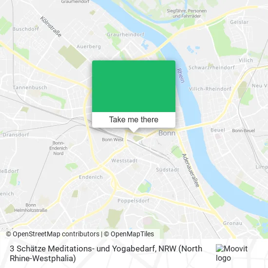 3 Schätze Meditations- und Yogabedarf map