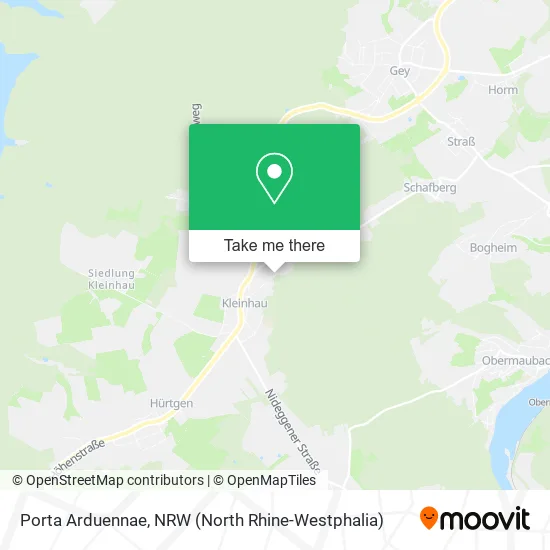 Карта Porta Arduennae