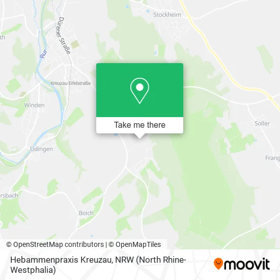 Карта Hebammenpraxis Kreuzau