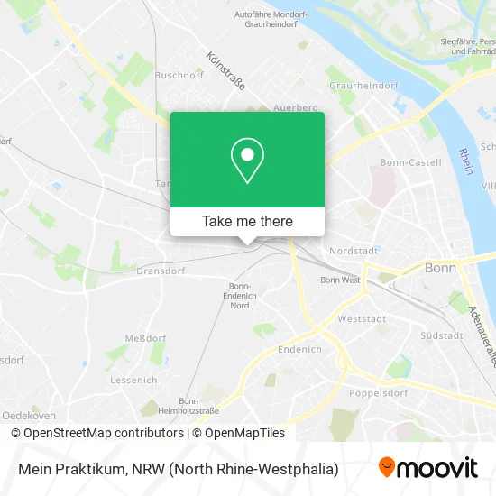 Карта Mein Praktikum